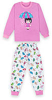 Пижама детская футер для девочки GABBI PGD-20-8 Сиреневый на рост 98 (12460)
