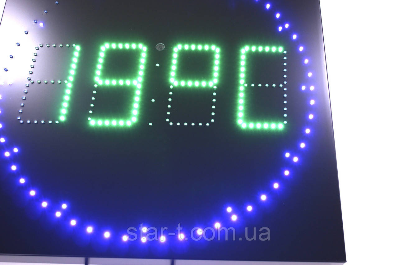 Светодиодные часы с секундами 550х550 - фото 6 - id-p758575540