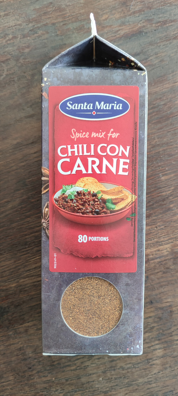 Приправа Чілі Кон Карне Санта Марія Santa Maria Chili Con Carne, 448 гр