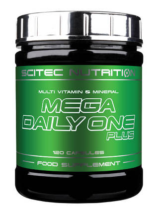 Вітаміни Scitec Nutrition Mega Daily One Plus 120 caps, фото 2