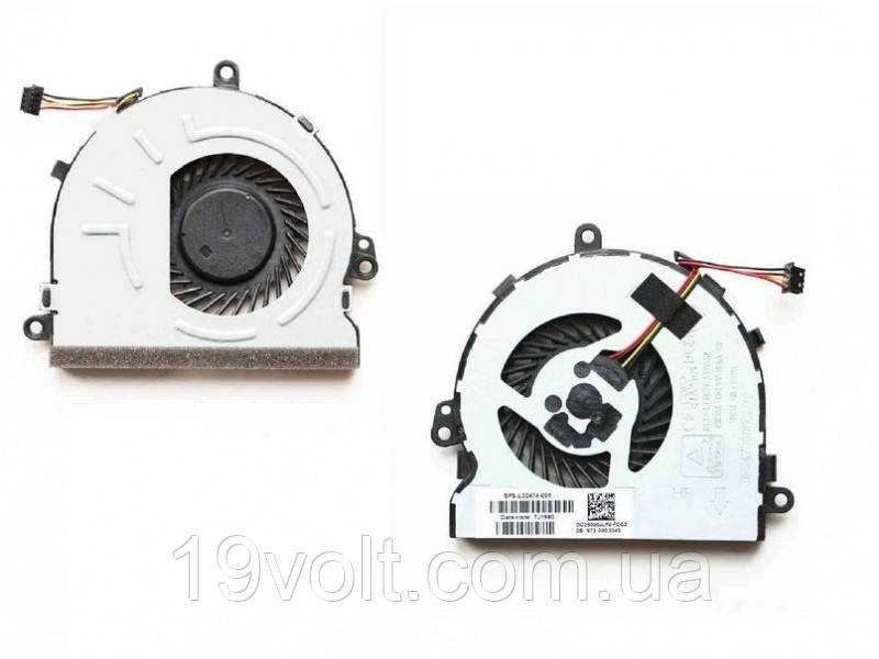 Вентилятор для ноутбука HP 15-DB, 15-DA,15G-DR, 15-DR, 15-DX,250-G7