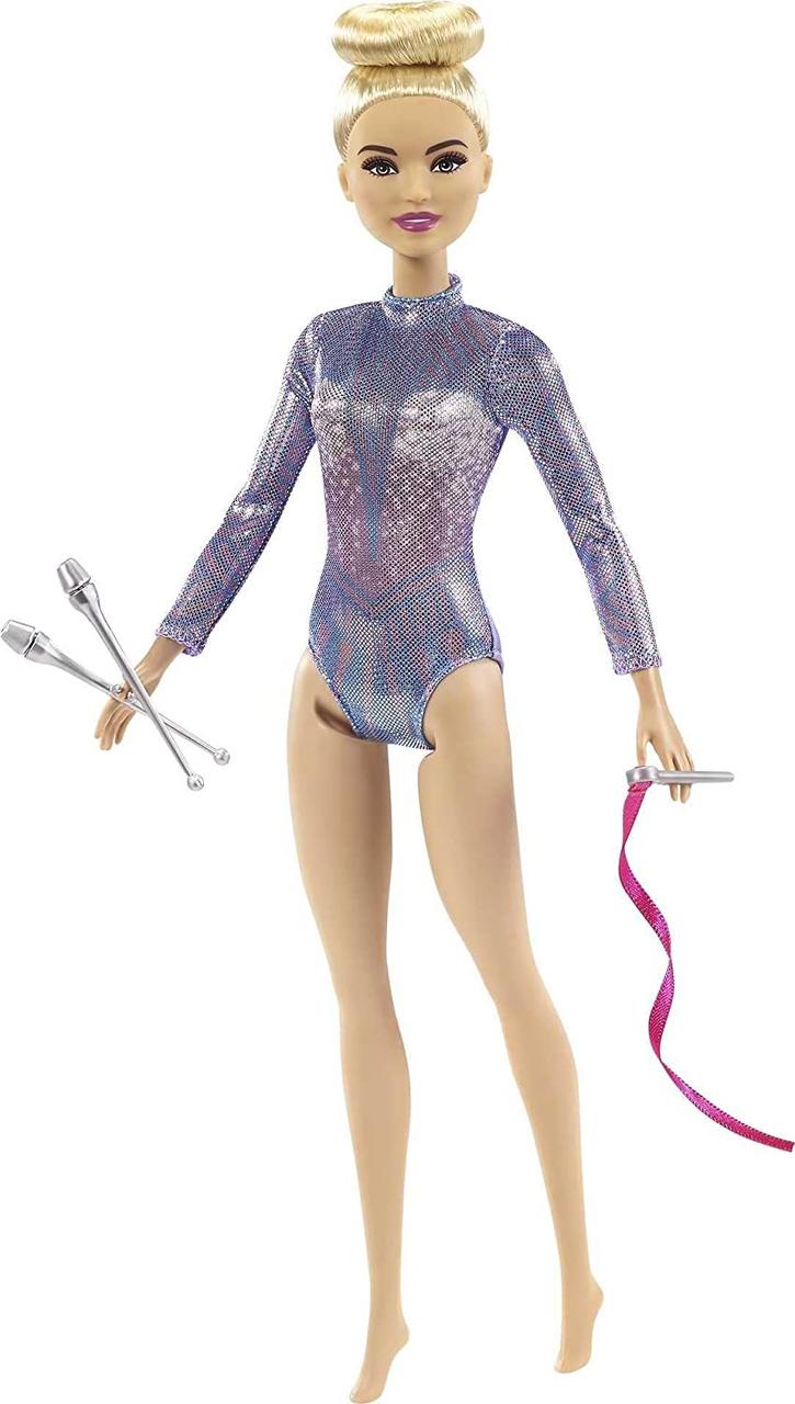 Барбі художня гімнастка з шпильками та стрічкою Barbie Rhythmic Gymnast