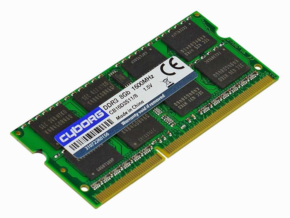 DDR3 1600 8Gb PC3-12800 SoDIMM 1.5v для ноутбука - оперативна пам'ять 1600MHz CB16D3S11/8