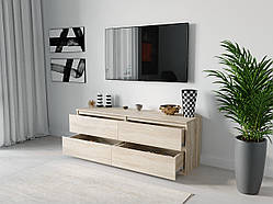 ТВ тумба Moreli ST-223 Ш1400/В530/Г400 Дуб сонома