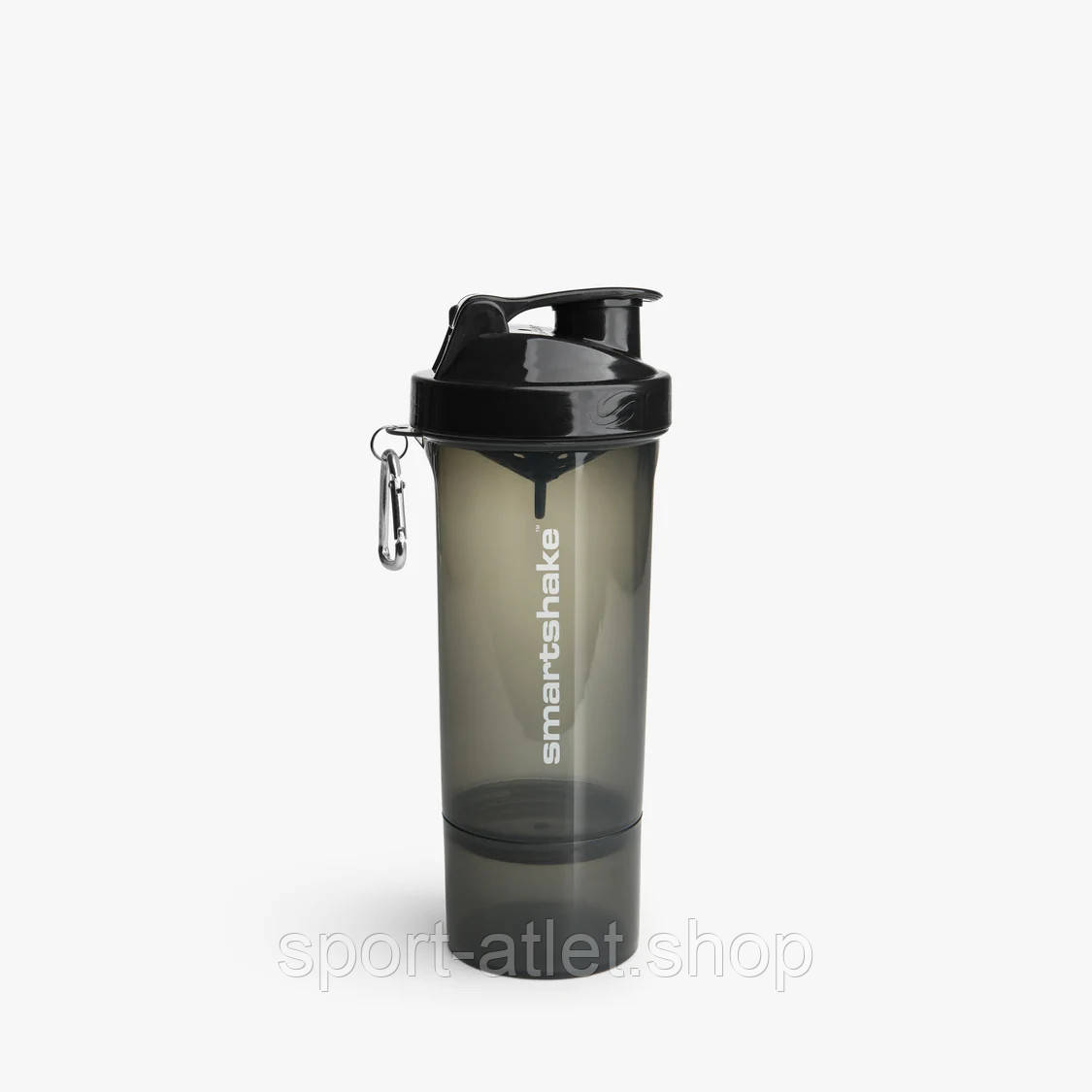 Шейкер Smart Shake Slim 500 мл, Gunsmoke Black, фото 1