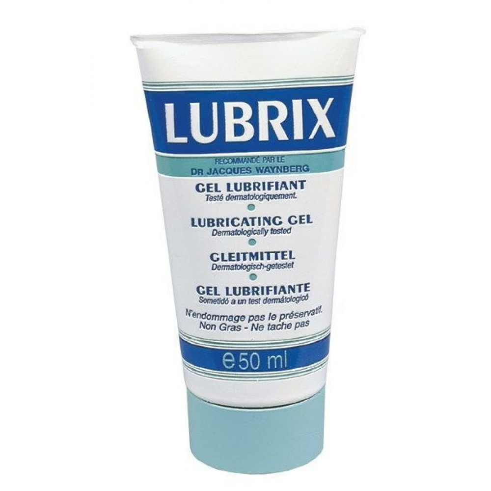 Лубрикант на водній основі LUBRIX без парабентів. 50 мл.