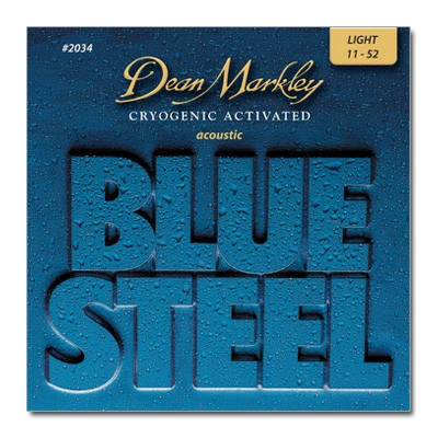 Струны для акустической гитары DEAN MARKLEY 2034 BLUESTEEL ACOUSTIC LT (11-52) - фото 1 - id-p1667592544