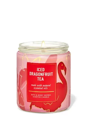 Ароматизована свічка Iced Dragonfruit Tea Bath & Body Works 198г