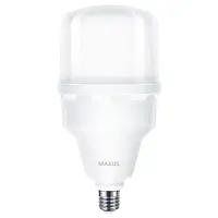 Лампа светодиодная MAXUS HW 50W 5000K E27/E40