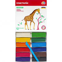Пластилін "Захоплення" 12 кольорів, 192 г "Гамма" купити дешево оптом в інтернет-магазині