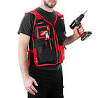 Жилет слюсарно-будівельний, 7 кишень, поліестер INTERTOOL SP-1001, фото 2