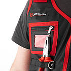 Жилет слюсарно-будівельний, 7 кишень, поліестер INTERTOOL SP-1001, фото 4