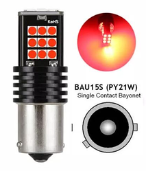 Світлодіодна лампа 1156 BAU15S — PY21W 24SMD 3030 LED 5 Вт