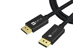 Відео кабель или переходник IVANKY 1m DisplayPort Kabel 1.3 SuperSpeed fr 3D 4K UHD 2K Full HD TV PC Gaming