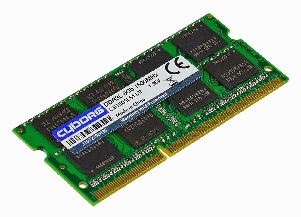 DDR3L 1600 8Gb PC3L-12800s SoDIMM 1.35v для ноутбука - оперативна пам' ять 1600MHz CB16D3LS11/8
