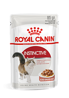 Влажный корм для взрослых кошек удовлетворяющий инстинктивное предпочтение Royal Canin Instinctive Gravy 85 г