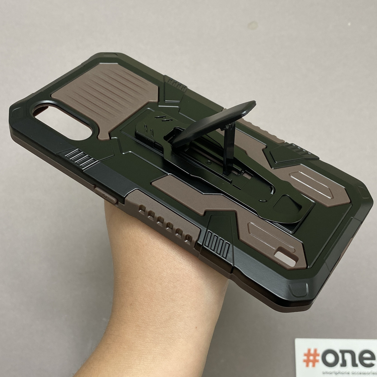 Купить Чехол для Samsung Galaxy A01 бронированный чехол с зажимом на ...