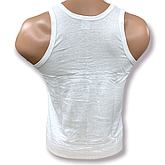 Майка чоловіча Ezgi 100% бавовна, Туреччина, розмір 51 (42-44), біла, 09870, фото 2