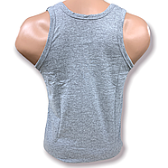 Майка чоловіча Ezgi 100% бавовна, Туреччина, розмір 51 (42-44), сіра, 09878, фото 2