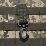 Тримач-карабін навесний хакі, фото 6