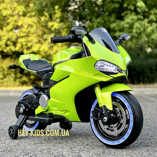 Купить Электромотоцикл детский с LED-подсветкой колес M 4104ELS-5 ...
