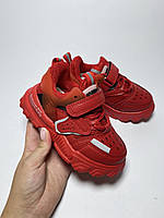 Кросівки для хлопчика і дівчинки від Jong Golf червоні