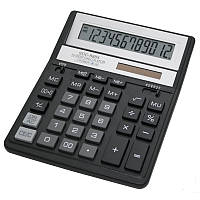 Калькулятор 12 розрядний настільний бухгалтерський CITIZEN 888, чорний (SDC-888XBK)
