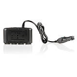 Розгалуджувач в гніздо прикурювача 3 х 12V + 1USB + 1 для прикурювача Heyner 4WayPower PRO 511 000, фото 6