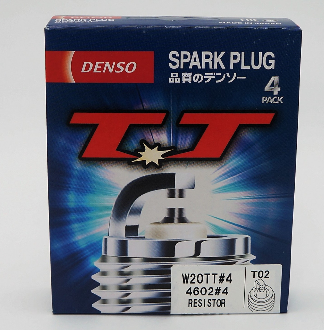 Свічки запалювання Denso Т02 W20ТТ 4602