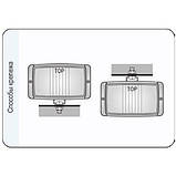 Протитуманні фари 138х78х60мм Wesem HM1.08031 галогенові, з кришками 2шт, фото 8