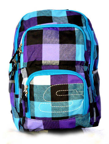 Ранець підлітковий ортопедичний Vombato "Кліточка"201108 S, фото 1