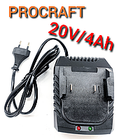 Зарядное устройство для аккумуляторов (20V/4Ah) Procraft 20/1