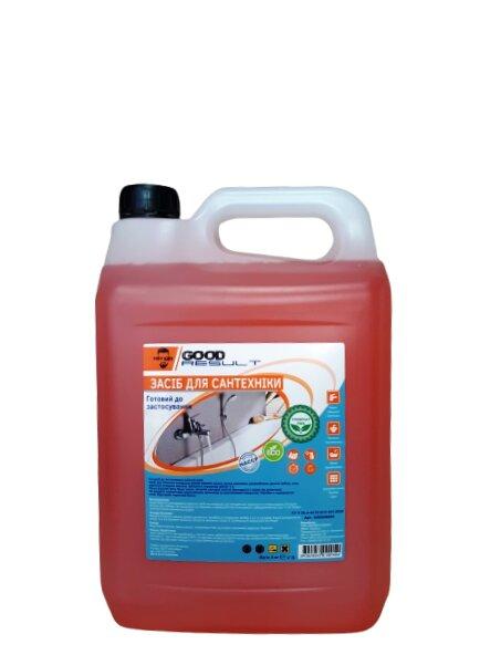Засіб для сантехніки GOOD RESULT 5л/каністра, фото 1