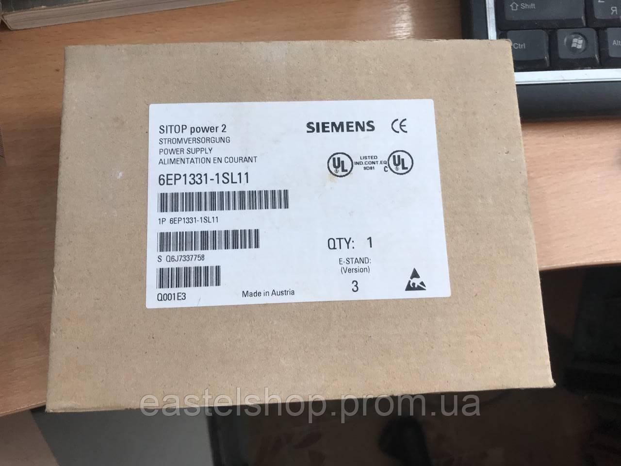 СТАБІЛІЗОВАНИЙ БЛОК ЖИВЛЕННЯ SIEMENS 6EP1331-1SL11 24В 2А