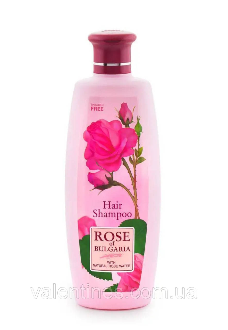 Тонізувальний шампунь для всіх типів волосся Біофреш Rose of Болгарія 330 мл