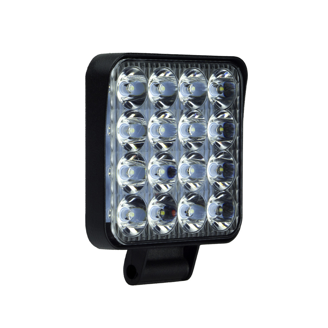 Додаткові ЛЕД фари, LED фара робочого світла DriveX WL SQ-01 SP 16-48W 85x85mm