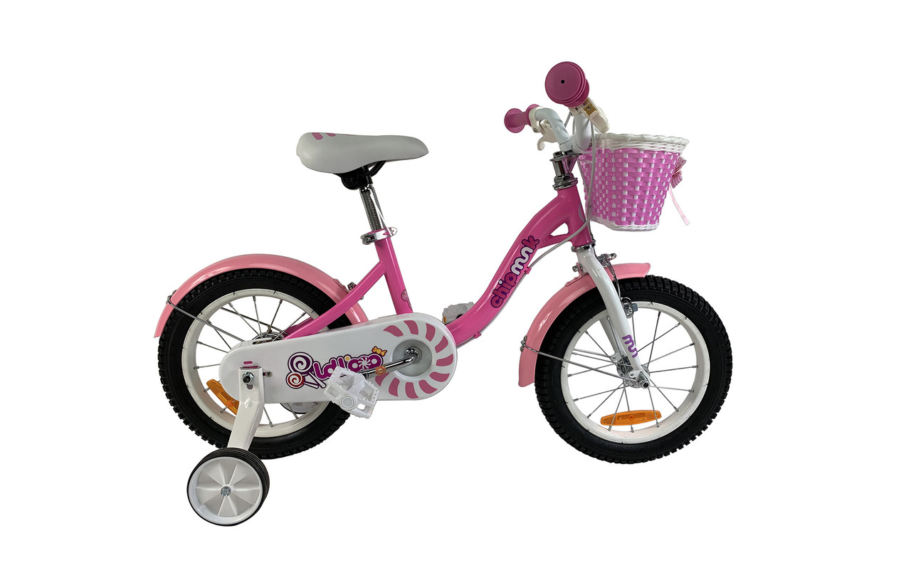Велосипед дитячий RoyalBaby Chipmunk MM Girls 16", OFFICIAL UA, рожевий (AS)