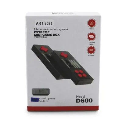 Ігрова приставка Extreme Mini Game Box HDMI 4К 8біт 620 ігор