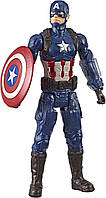 Большая Фигурки от Хасбро Марвел Капитан Америка 30 см Мстители Титан Marvel Captain America E3919