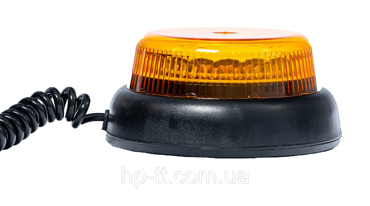 Проблисковий маячок Fristom жовтий FT-101 RO LED MAG M30