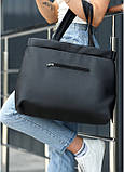 Сумка Sambag Shopper Tote 0RS чорний, фото 4