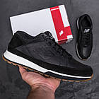 Чоловічі шкіряні кросівки NB Clasic Black, фото 5