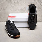 Чоловічі шкіряні кросівки NB Clasic Black, фото 8