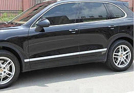Молдінги дверні для Porsche Cayenne 2010-2017 рр. ABS-пластик (4 шт)
