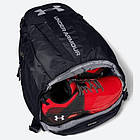 Рюкзак спортивний Under Armour Hustle 5.0 Backpack 29 л чорний (1361176-001), фото 5