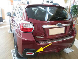 Накладки на задні габарити для Subaru XV 2011-2017 рр. Libao з ABS-пластика (2 шт)