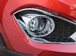 Накладки на протитуманки для Chery Tiggo 5 ABS-пластик (2 шт)