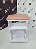 Підставка для ніг педикюрного крісла пересувна педикюрная пуф підставка візок для педикюру VM_29/1, фото 3