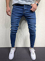 Мужские синие зауженные джинсы YY Турция 30