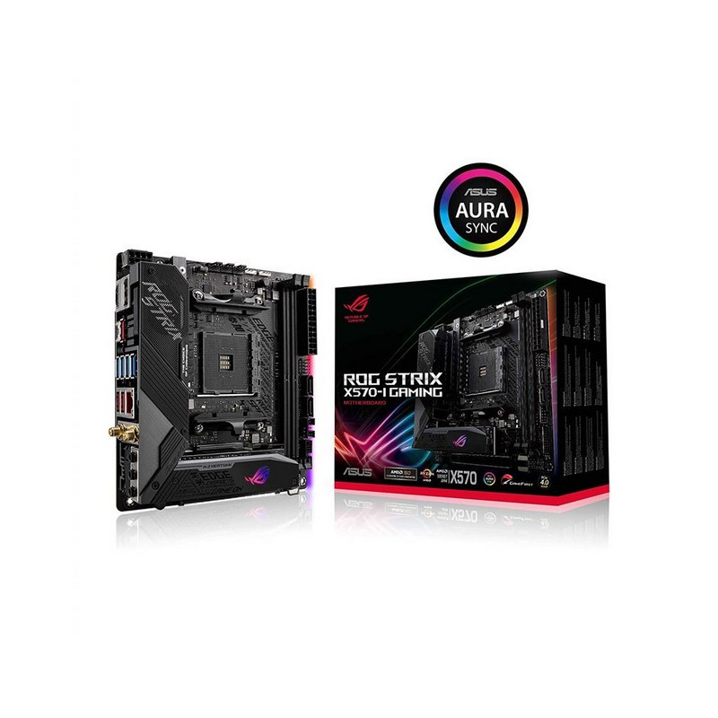 Материнская Плата Asus ROG Strix X570-I Gaming Socket AM4 — Купить ...